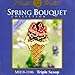 Triple Scoop Beaded Counted Cross Stitch Ornament Kit Mill Hill 2011 Spring Bouquet MH18-1106