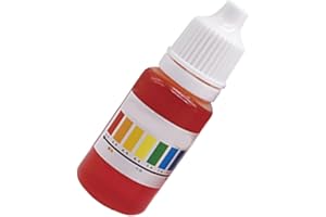 PH Test Indicator | 10ml PH Reagent Test Drops | Accurate Measurement Balance Water Meter Reagent Balancer for Freshwater Tan