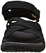Teva Women's Sanborn Sandal, Black, 8 Medium US