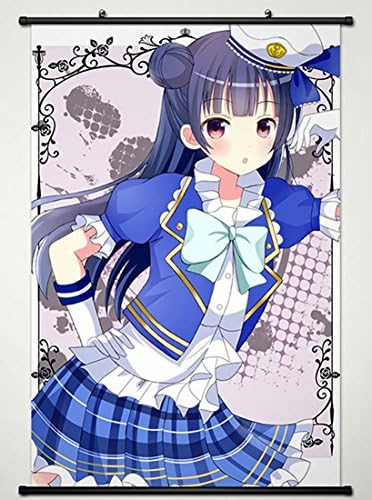 Wall Scroll Poster Fabric Printing For Anime Love Live Sunshine Yoshiko Tsushima S