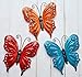 ShabbyDecor Butterfly Wall Decor for Yard Art Garden Decoration Set of 4