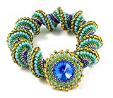 Beads East Big Sky Spiral Weave Bead Bracelet Kit by Ann Benson