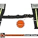 Padded Tool Belt Suspenders w/Chest Strap, Pencil Sleeve, Molle Clip | Durable 1000D Material & Metal Buckles/Hooks | Fully Adjustable Hi-Vis Harness | Construction Grade Carpenter Suspension Rig