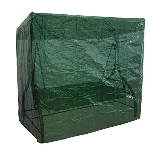 Caymus Outdoor 3 Seater Porch Swing Hammock Glider Cover, Water Resistant 69"L x 53"W x 69" H