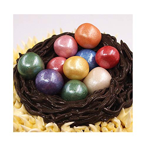 Natural 8mm Rainbow Nuts Dairy Soy Gluten GMO Free shimmer Pearls