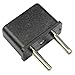 Adapter Plug - Europe - Universal Polarized Wide Input Round Pins - Heavy Duty 16 Amp Rating