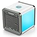 Fitfirst Portable Air Conditioner Fan, 3 in 1 Personal Space Air Cooler, Humidifier, Purifier, Desktop Cooling Fan Personal Table Fan Used Office Home Kitchen(White)