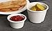 brheez White Souffle Cup 2 oz - Small Cups for Sample, Mouthwash Cups, Condiment Cups, Snack Cups, Souffle Cups - Mini Compostable & Disposable Tasting Cups