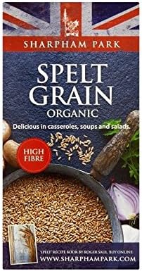 Sharpham Park Organic Spelt Grain 500g - Pack of 2