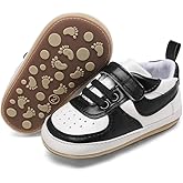Clowora Unsex Baby Shoes Boys Girls Infant Sneakers Non-Slip Soft Rubber Sole Toddler Crib First Walker Lightweight Shoes