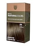 ONC NATURALCOLORS 6N Natural Dark Blonde Healthier Permanent Hair Color Dye 4 fl. oz. (120 mL) with Certified Organic Ingredients, Ammonia-free, Resorcinol-free, Paraben-free, Low pH, Salon Quality, E