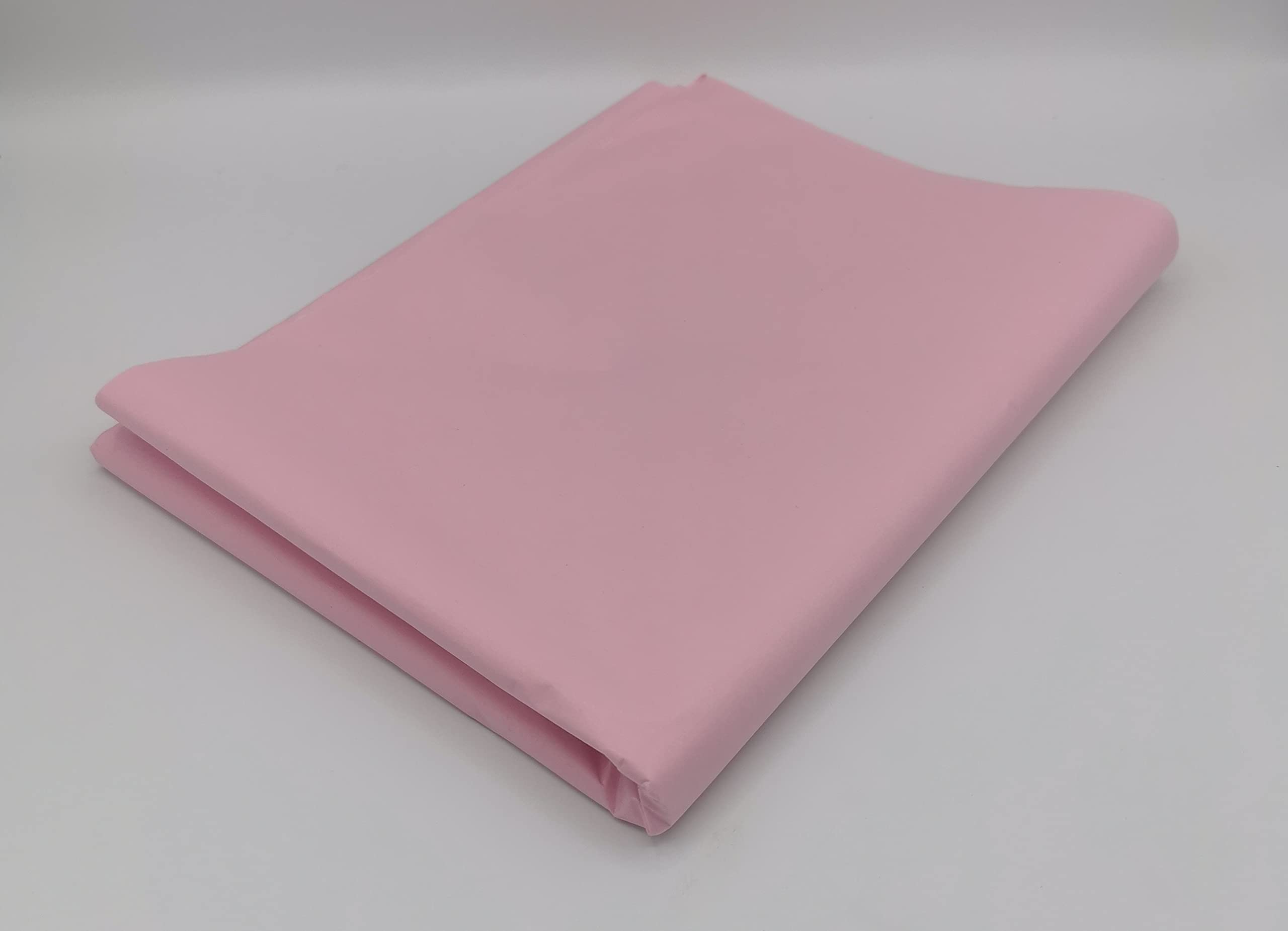 100 Coloured Tissue Paper/Gift Wrap/Wrapping Paper Sheets (20" x 30") by ODL Packaging (Pale Pink)