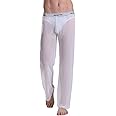 Mendove Mens Mesh See Through Home Lounge Pants Nightwear