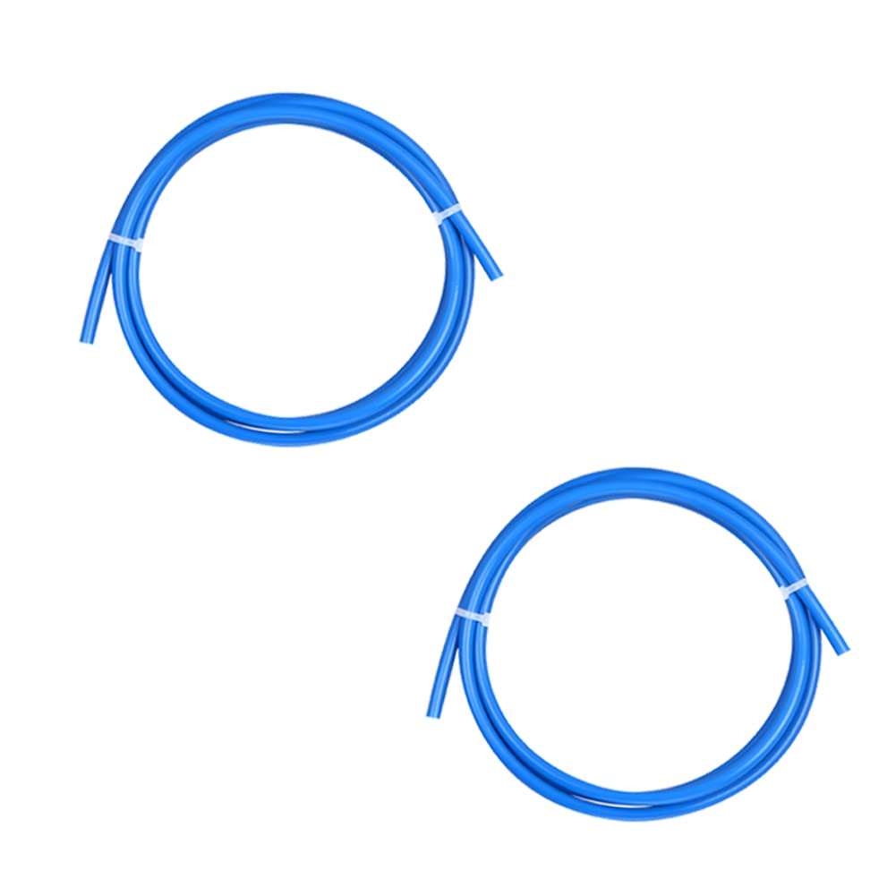 iYueMps 2pcs 1m PTFE Teflon Tube 2mm ID 4mm OD PTFE Tube for 1.75mm Filament 3D Printer