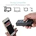 Portable 2.4G Wireless Barcode Scanner, Mini Handheld CCD Barcode Reader for POS, iPad, iPhone, Android Phones,Tablets or Computers with BT 4.0 Receiver