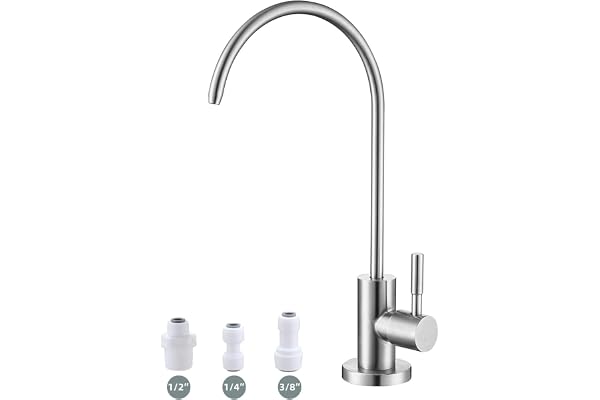 Bifordo Drinking Water Faucet,Easy to Install Sink Water Filter Faucet,Lead-Free Reverse Osmosis Faucets for Kitchen Bar Sink