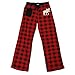 Lazy One Womens Plaid Moose Loungewear Pajama Pants