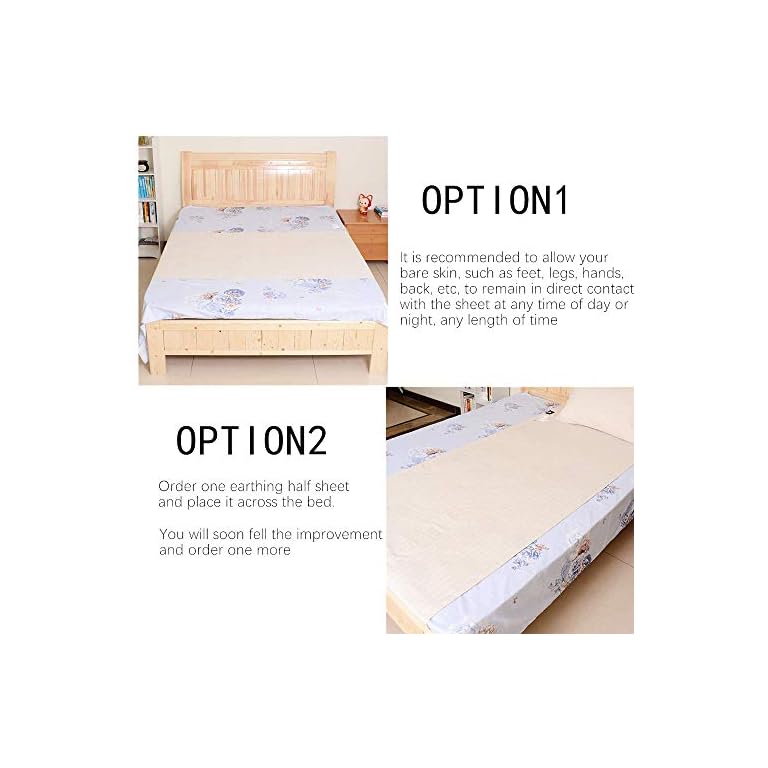 Earthing Sheets Grounding Mat King Size Silver Conductive EMF