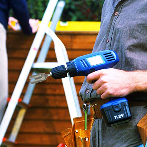 PAGOW Upgraded Large Slotted Hurricane Wingnut Driver Wing Nut Drill