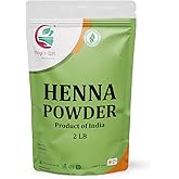 Henna Powder for Hair 2 LB | Triple Sifted & 100% Pure Henna | Chemical-Free Natural Hair Dye | Premium Quality | By Yogi's Gift®