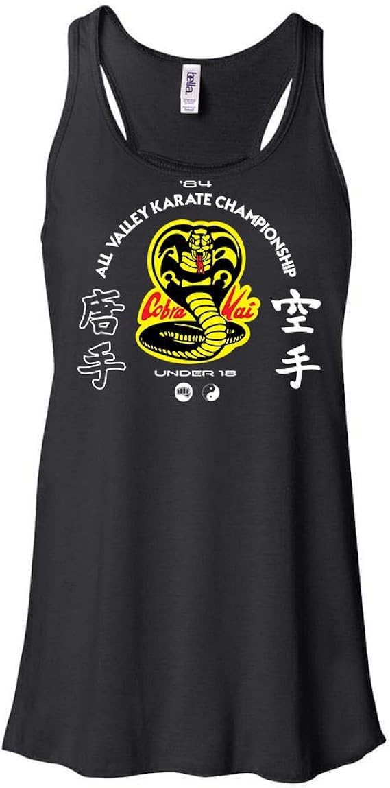 Cobra Kai Karate Merchandise Tank Top For Women Amazon.ca Clothing & Accessories