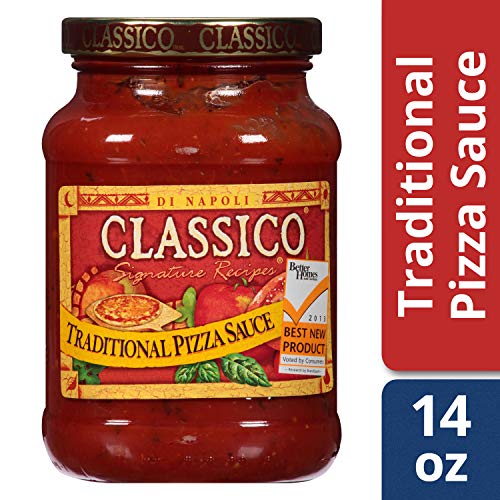 Classico GLUTEN FREE Traditional PIZZA SAUCE 14oz (12 pack)