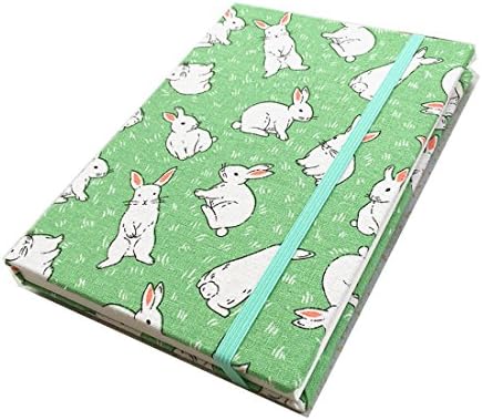 GDpowerseller Handcraft Cloth Diaries Watercolour Painting Notebook Sketch Colors Sketchbook Rabbit 300g (32K Coarse grain paper)