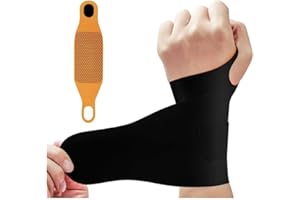 DR.SPRING Adjustable Wrist Brace & Wrist Protector for Carpal Tunnel, Arthritis & Tendonitis & Wrist Pain Relief, Breathable Moisture-Wicking Fabric with Durable hook-and-loop straps