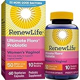 Renew Life Ultimate Flora Women's Vaginal Probiotic 50 Billion, 60 Count