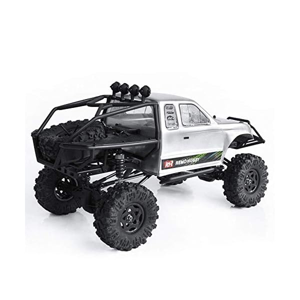 YQGOO RC Fernbedienungsauto Modell Allradantrieb Klettern Offroad Metall 2020 Neuer modifizierter LKW 1/10… – Bild 4
