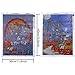 Aneco 2 Pack 5D DIY Diamond Painting Kits Trick or Treat Pumpkin House Full Drill Embroidery Paintings for Halloween Party Decorations