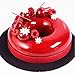 Hewnda 1-Pack Round Silicone Donut Mould - Chocolate Mousse Mould - DIY Decorative Baking Tray - Baking Tools Cake Decorating Plate（White)