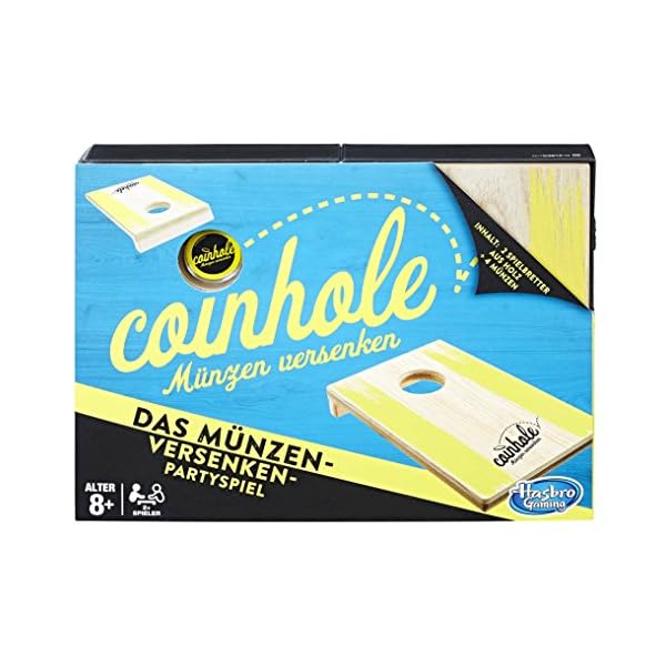 Hasbro Spiele C3810100 - Coinhole, Erwachsenenspiel – Bild 4