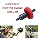 Jump Start Electric Engine Drill Bit Adapter for Troy-Bilt Plug Button, Compatible with All Current Electric Start Capable Handheld Power Equipment Including String Trimmers, Leaf Blowers, Cultivators