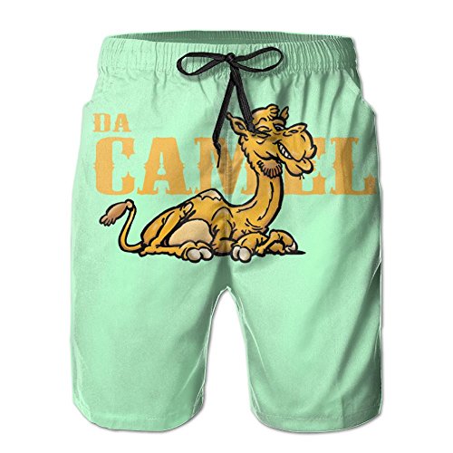 Camel Performance Beach Pants Man Swimming Short Jogging Pantssummer