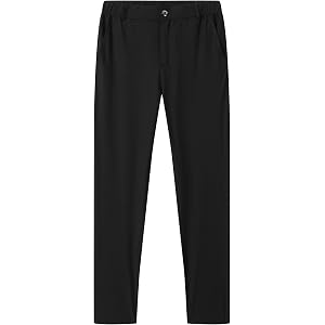 MOHEM Baby Boys Stretch Golf Joggers Pants Toddler Kids School Uniform Dress Work Quick Dry Athletic Chino Pants