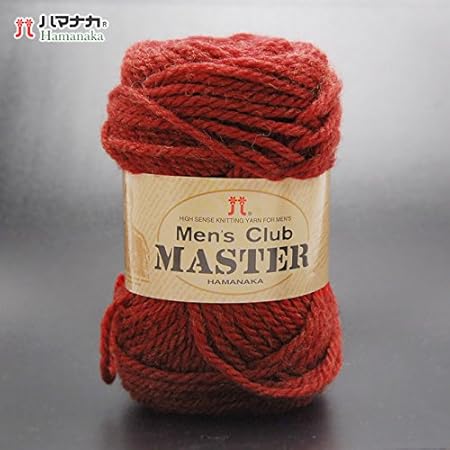 Amazon ハマナカ 毛糸 メンズクラブマスター 46 男性向け手編み毛糸 毛糸 通販