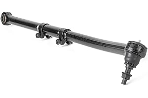 Rough Country Front Forged Adjustable Track Bar for 2017-2022 Super Duty - 51002,Black