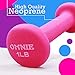 Omnie Dumbbells - Neoprene Non Slip Grip - Deluxe Body Building/Sculpting Workout - Ideal for General Exercise, Comfortable Contoured Grips for Easy Use, for Both Men & Women (Set of 2)