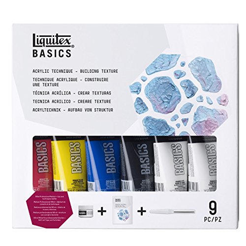 Liquitex BASICS Acrylic Paint Technique Set Building Texture Pricepulse