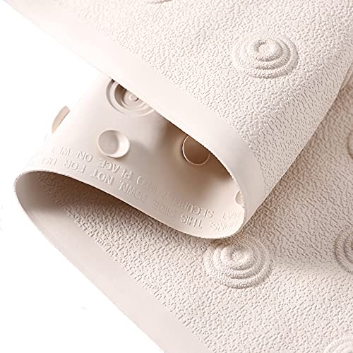 Bathsafe Original 100 Natural Rubber Shower Mat with Hange Holes for