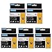 5-Pack Equivalent Dymo Rhino 18488, 1/2