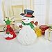 BTSD-home Christmas Decorations Paper Christmas Tree Christmas hat Snowman Merry Christmas Bunting Banner Flag Christmas Party Decoration(Merry Chritmas Letters+ Elk)