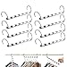 Ipow Wonder Magic Clothes Closet Hangers Clothing Organizer - Set of 8