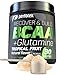 Perfotek BCAA + Glutamine Amino Acids Powder - Tropical Fruit Natural Protein Mix Drink for Muscles - 30 Servings
