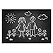 Ohuhu Wall Sticker Chalkboard Contact Paper Blackboard Sticker