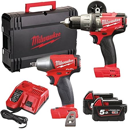 Milwaukee M18 Fpp2b 502x Perceuse Visseuse A Percussion Visseuse A Percussion Amazon Fr Bricolage