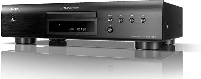 Denon DCD-600NE CD Player HiFi System Optical Output Black AL32 Pure Direct