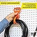 IRON FORGE CABLE 30 Amp Generator Cord - L14-30 20 Ft Generator Power Cable with Organizer 10/4 SJTW, 125/250v, 7500 Watt