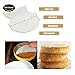 Parchment Paper Baking Rounds - Air Fryer Cake Cheesecake Cupcake Circles Pans Liners(7 Inch) (7 inch)